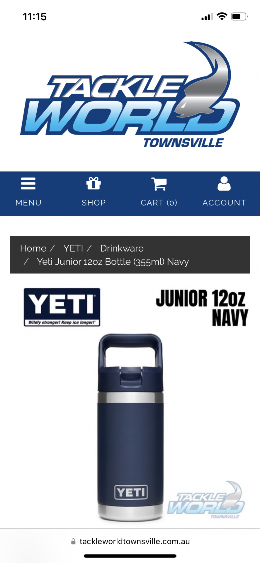 Yeti Junior - Navy Blue