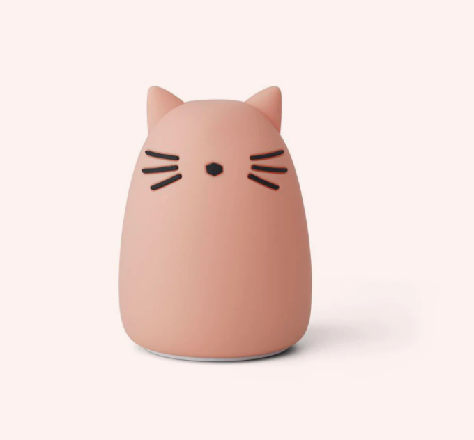 Winston Night Light- Cat Rose