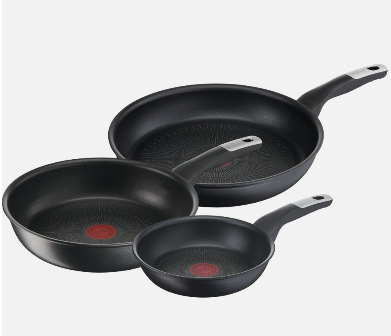 Tefal Unlimited 3pc Induction Non Stick Frypan Set