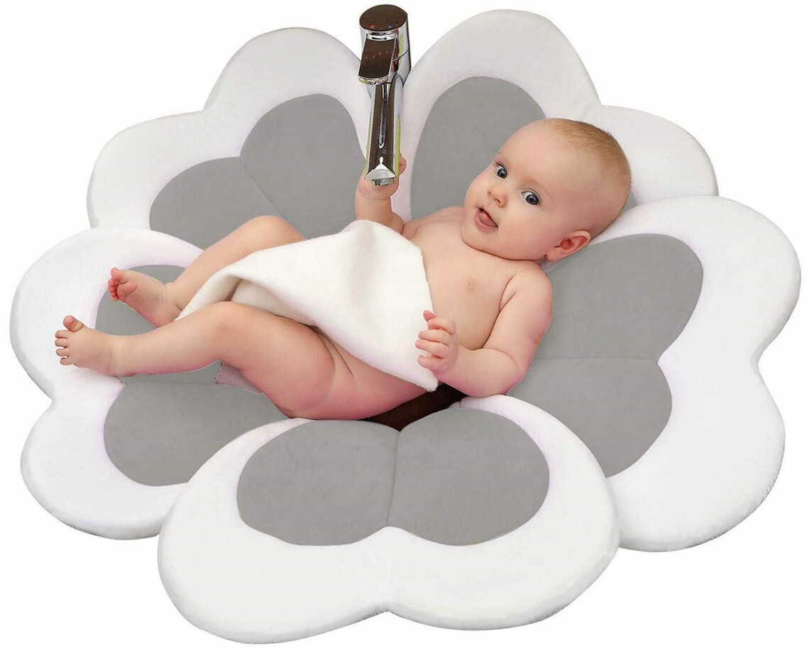 Baby Bath Seat Flower Petal Pad