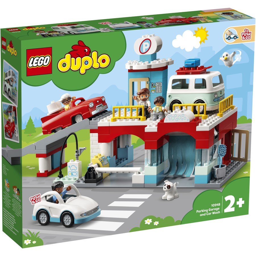 LEGO DUPLO Town Parking Garage and Car Wash
