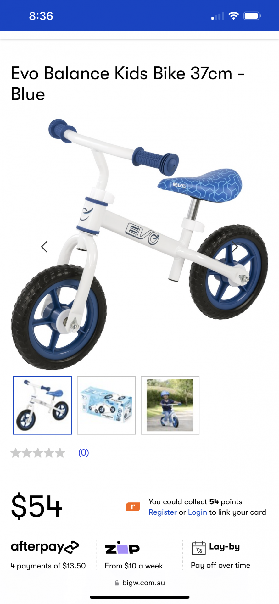 Balance bike