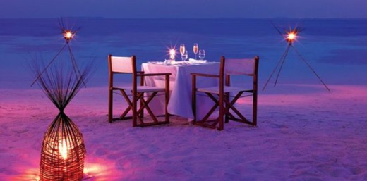Fancy Beachside Dinner