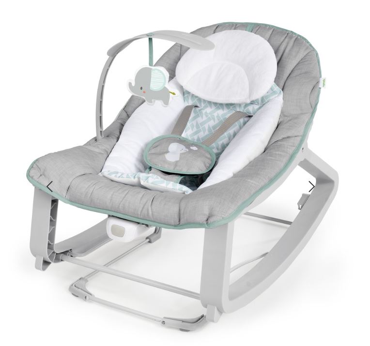 Ingenuity Keep Cozy 3-in-1 Grow with Me Bounce & Rock Seat - Weaver