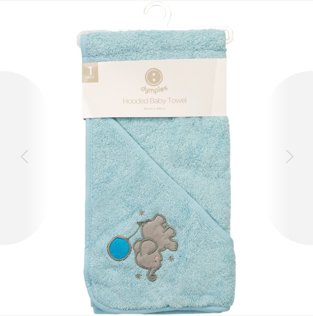 Hooded bath towel