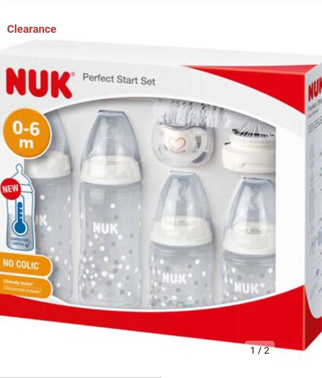 Nuk bottles starter pack