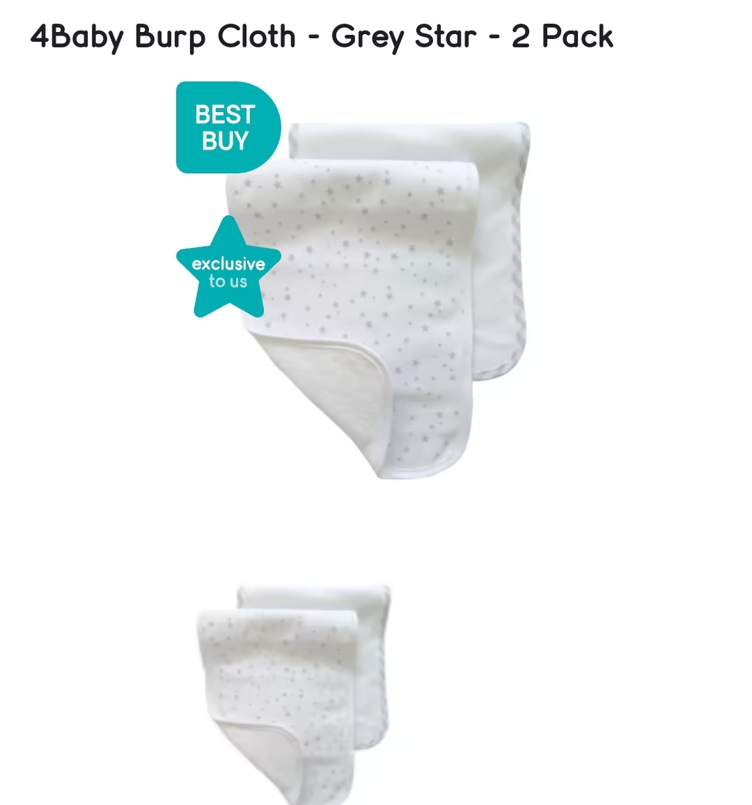 Burp cloths