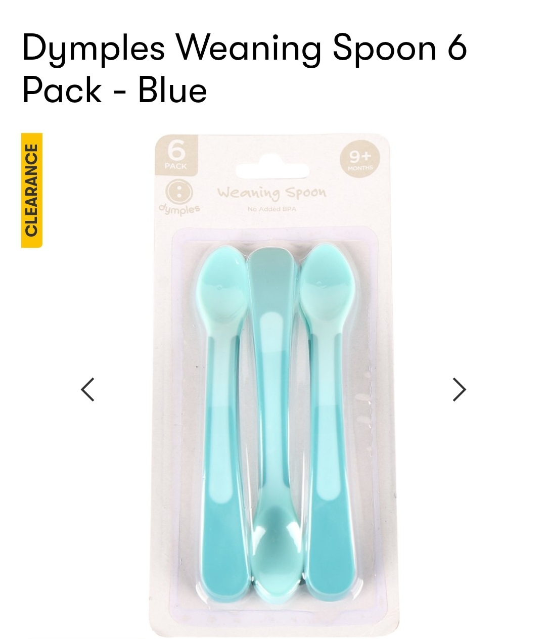 Baby spoons