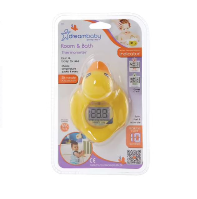 Dreambaby Room & Bath Thermometer Duck.