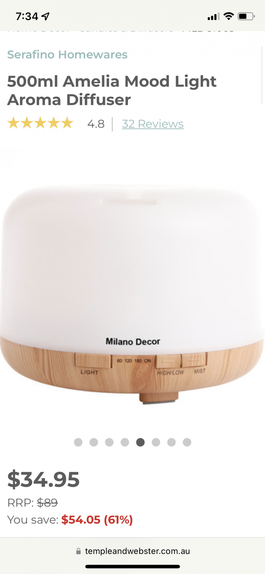 Milano Decor oil diffuser