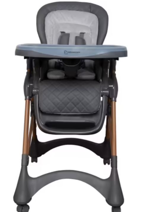 Infa-Secure Olive High/Low Highchair Charcoal