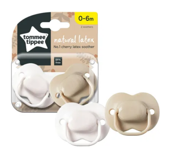 Tommee Tippee Cherry Shaped Latex Soother