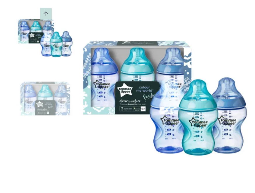 Tommee Tippee Closer To Nature Colour My World Bottle