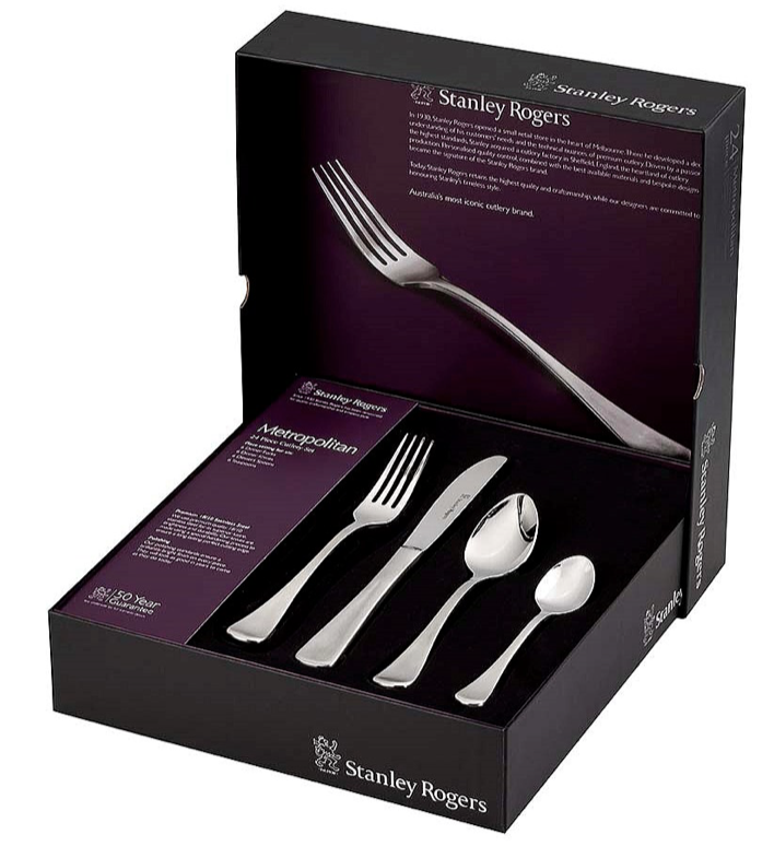 Boxed 24 Piece Cutlery Set