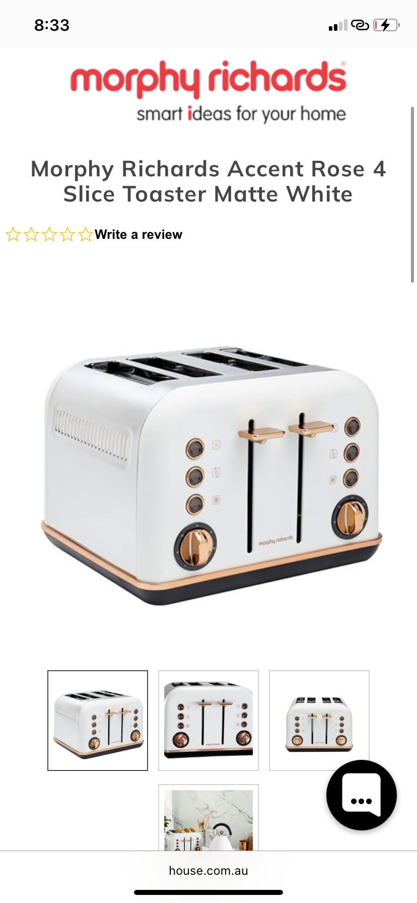 Morphy Richards Accent Toaster