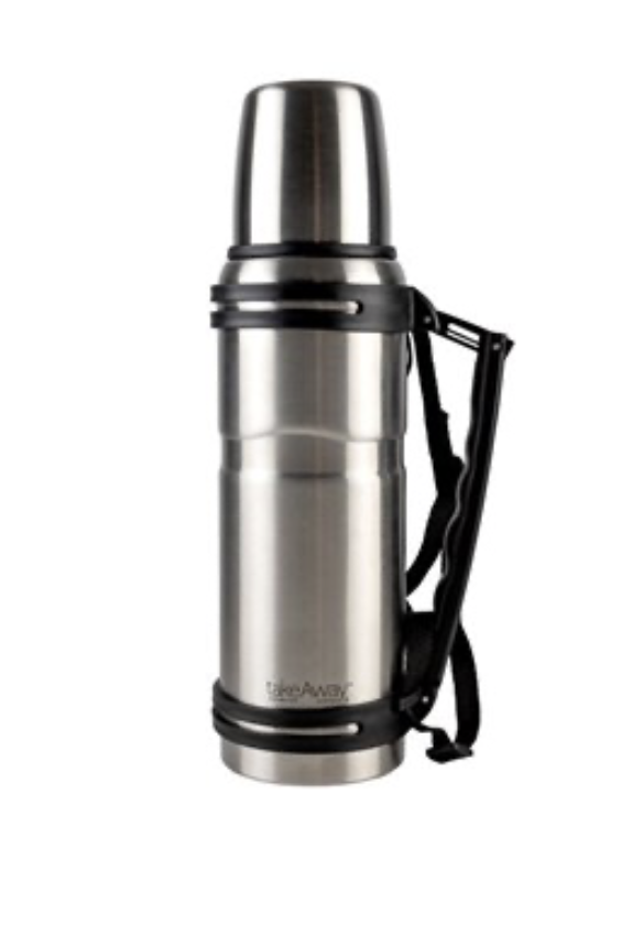 Takeaway Out Double Wall Vacuum Stainless Steel Flask 1.2L