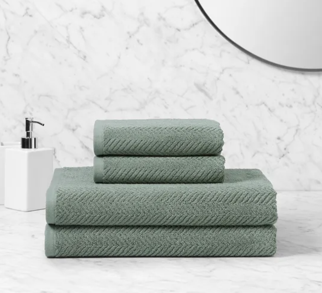 Neith Bale Towel Set - Khaki