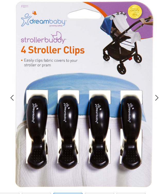 Stroller clips