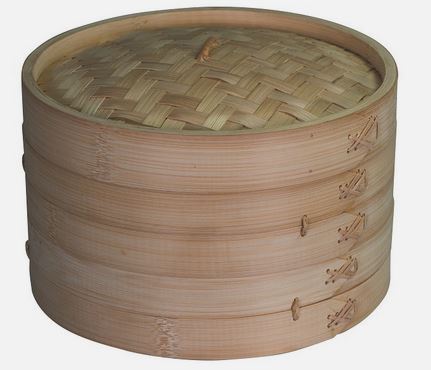 bamboo 2 stack steamer