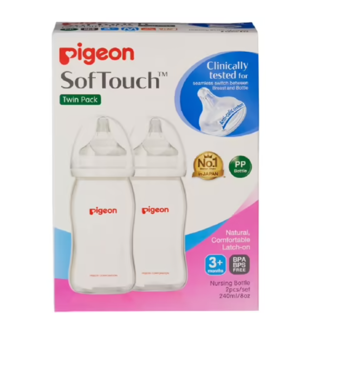 Pigeon baby bottles