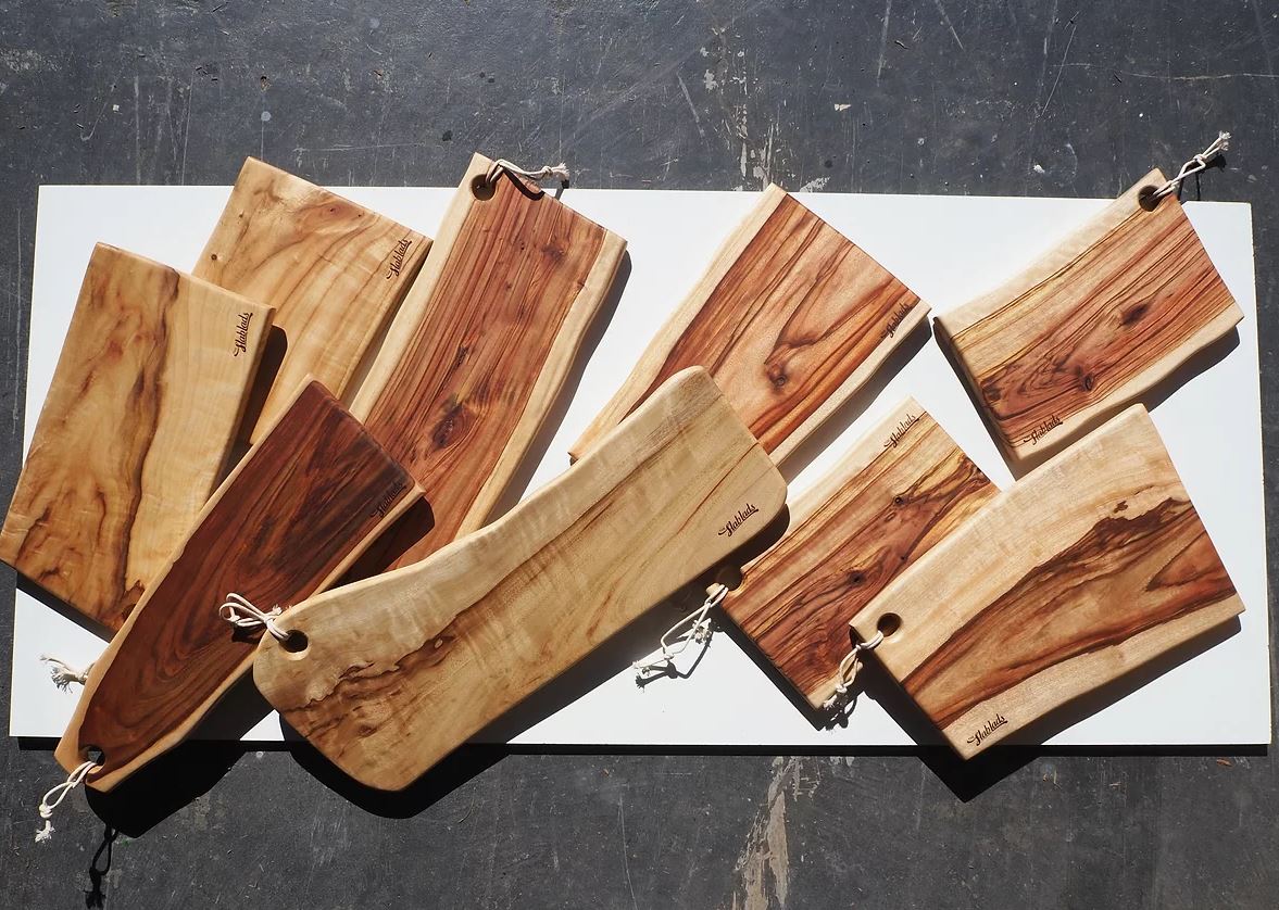 Timber chopping boards
