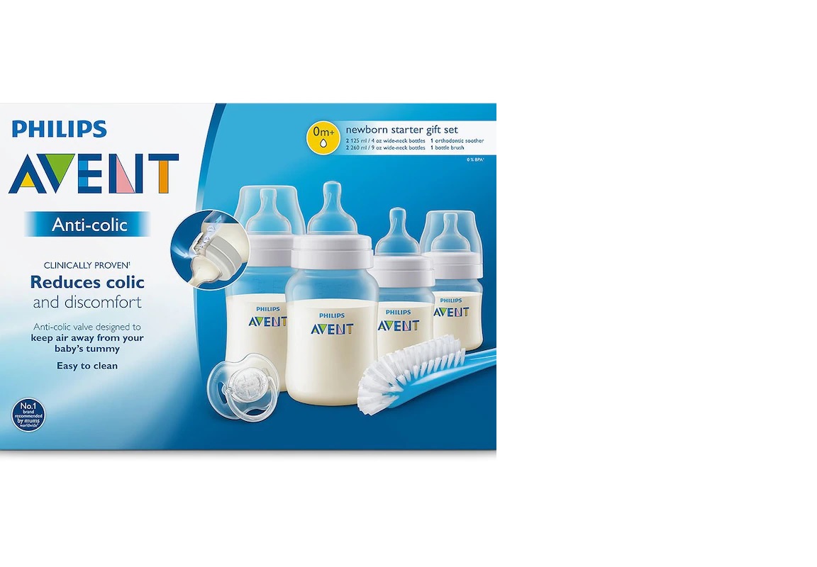 Avent Anti-Colic Feeding Bottles (Newborn Set)