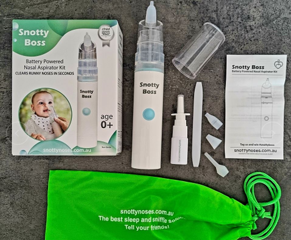 Snotty Boss Nasal Aspirator Kit