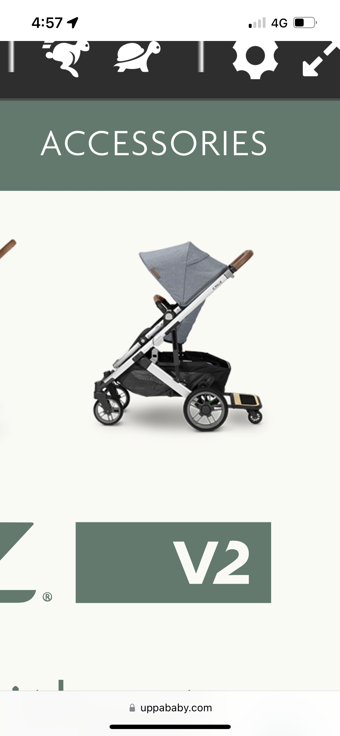 Stroller - Uppababy Cruz V2