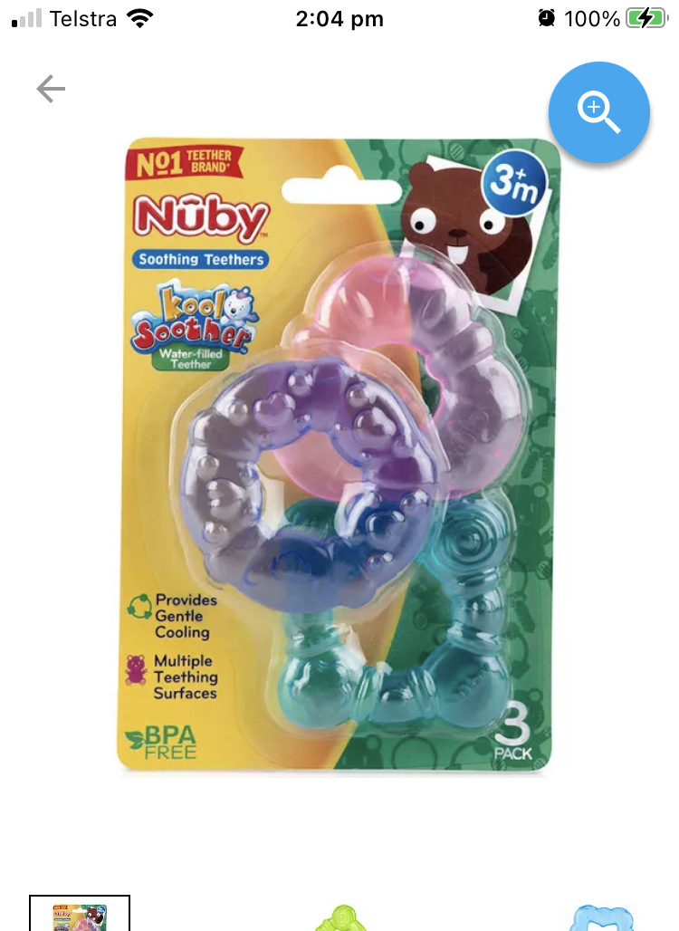 Teething rings/toys