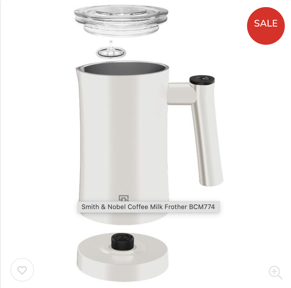 Smith & Nobel Coffee Milk Frother