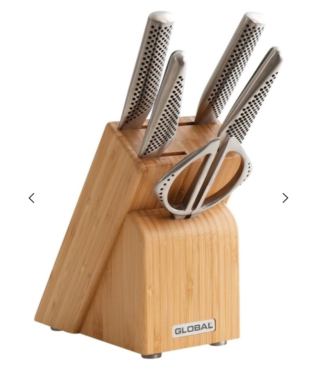 Global Takashi 6 Knife Block Set