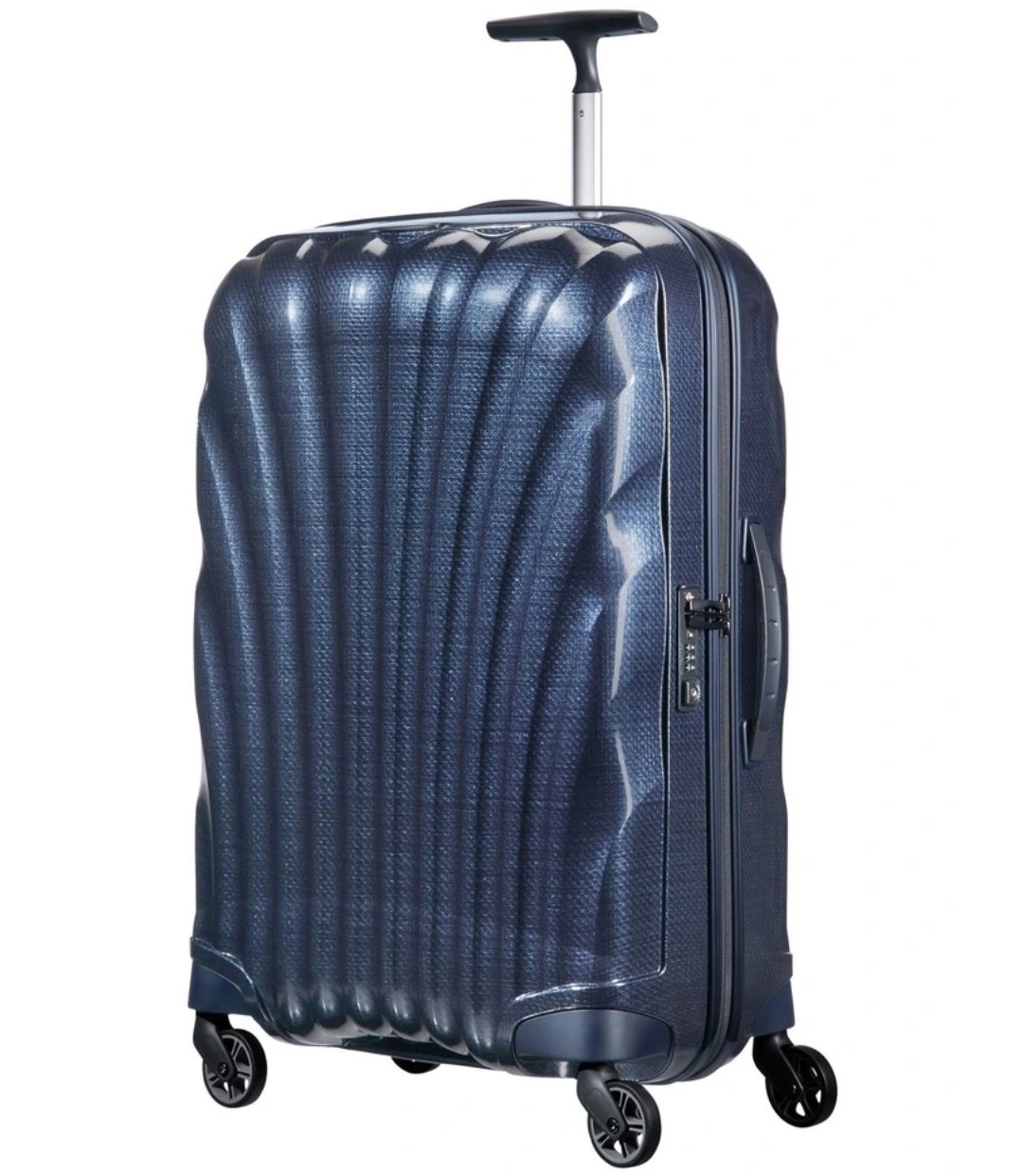 Samsonite Cosmolite Medium 75cm Spinner Hardside Suitcase Midnight Blue