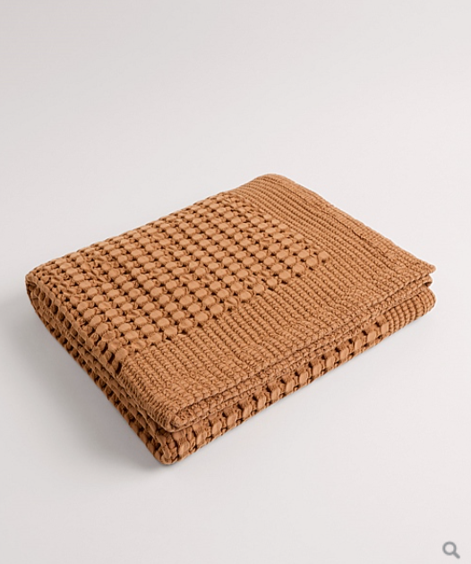 EDEN WAFFLE THROW