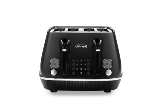 DeLonghi Distinta Moments 4 Slice Toaster - Black