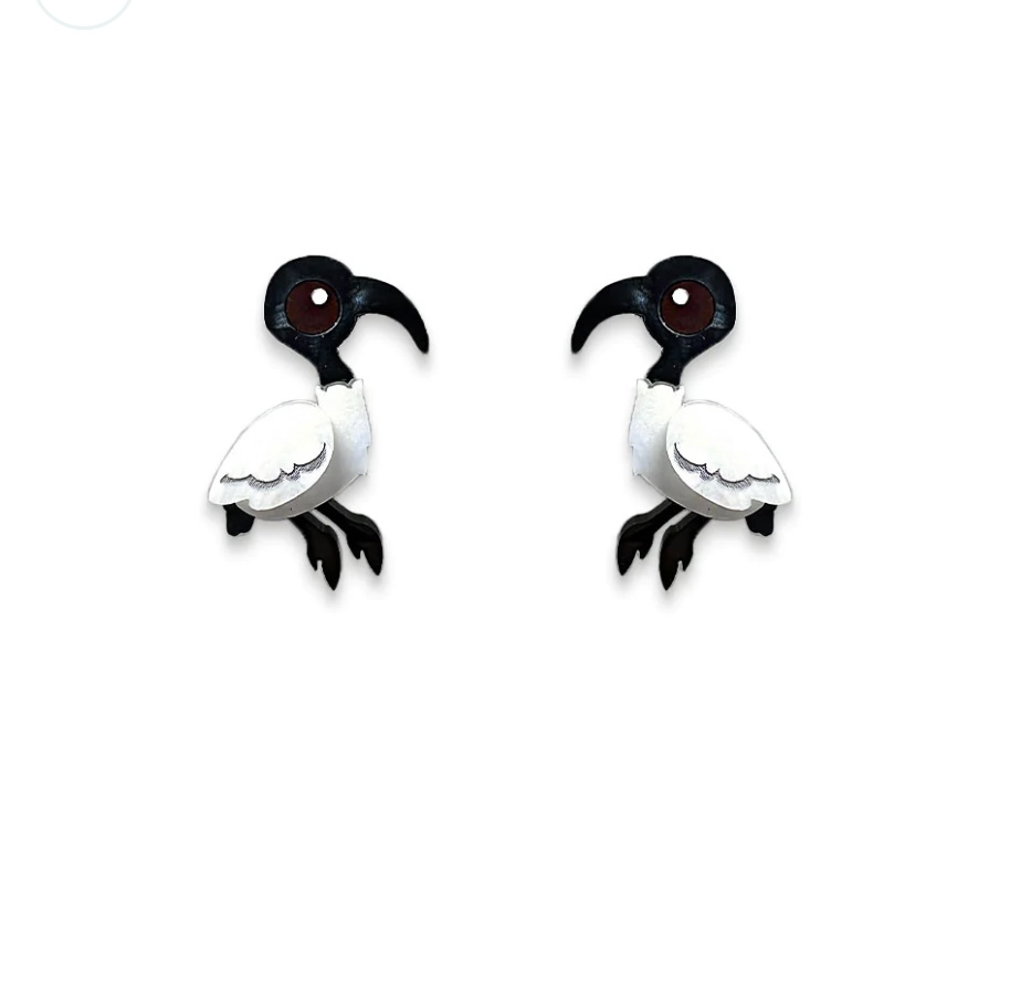 Ibis Stud Earrings - Binkabu