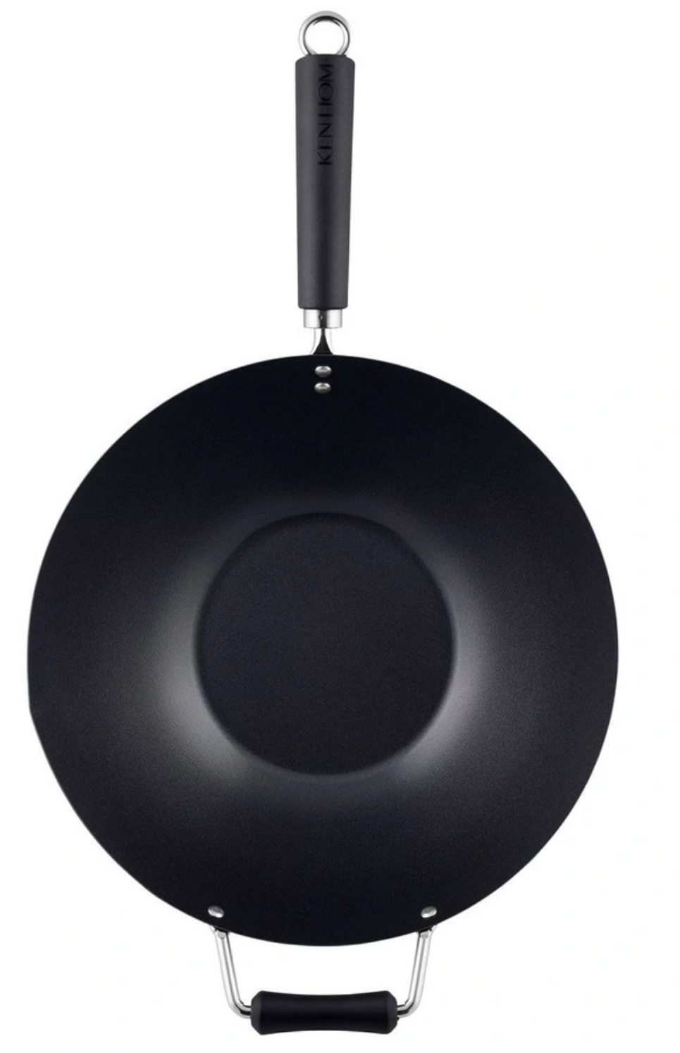 Non stick carbon steel wok 31cm