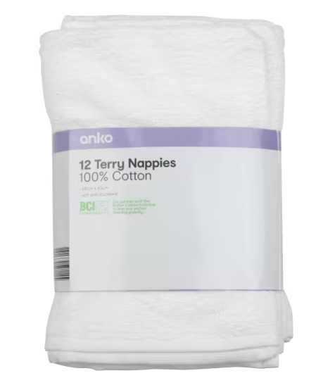 Terry Cloth Nappies