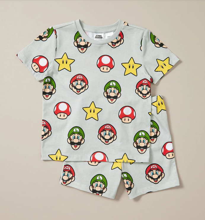 Super Mario Pyjama Set
