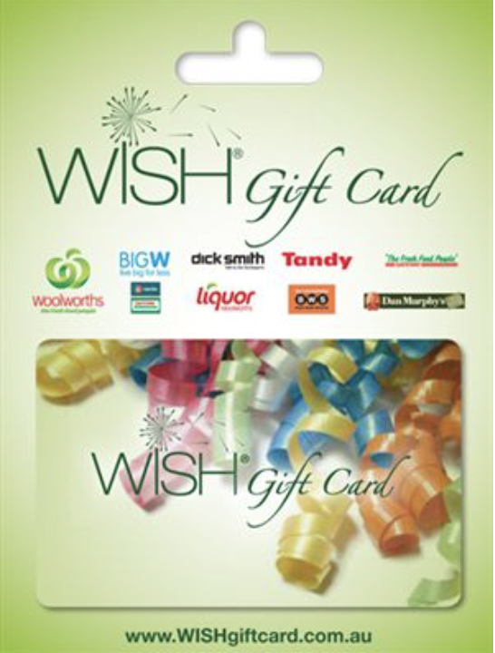 Woolworths Group Wish Gift Card