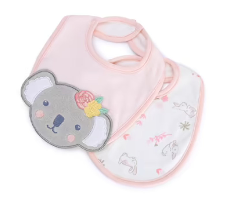 Weegoamigo Towelling Bib Kimmy Koala 2 Pack