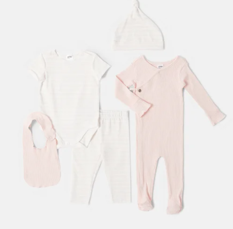 5 Piece Organic Newborn Set