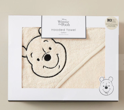 Disney Winnie The Pooh Hooded Towel