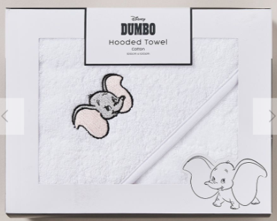 Baby Disney Dumbo Hooded Towel