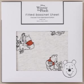 Winnie the Poo Bassinet Sheets