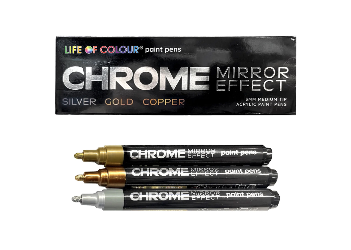 Life of Colour Chrome effect markers