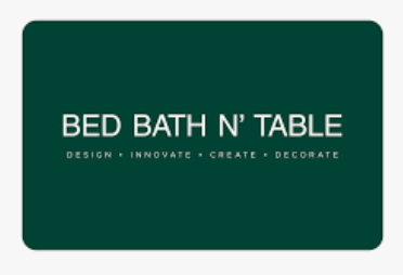 Bed Bath and Table Gift Voucher