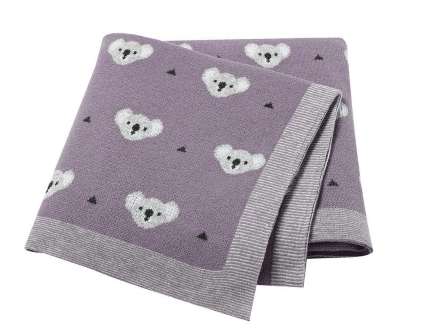 Baby Koala Blanket - Purple