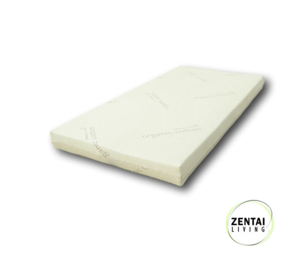 Zentai Certified Organic Latex Cot Mattress with Certified Organic Cotton Cover