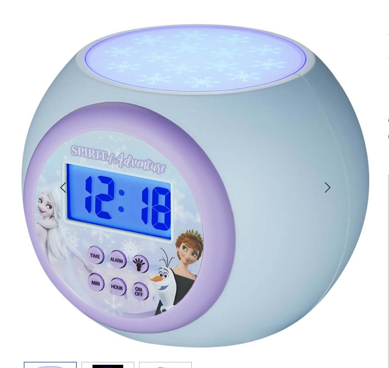 Karla - Frozen Alarm Clock
