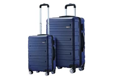 2 Piece Luggage Set Travel Suitcases Carry On Lightweight